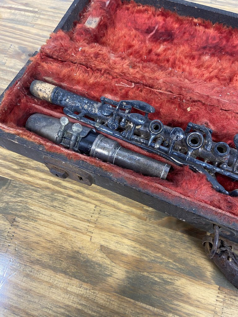 Vintage Three Star Clarinet with Case