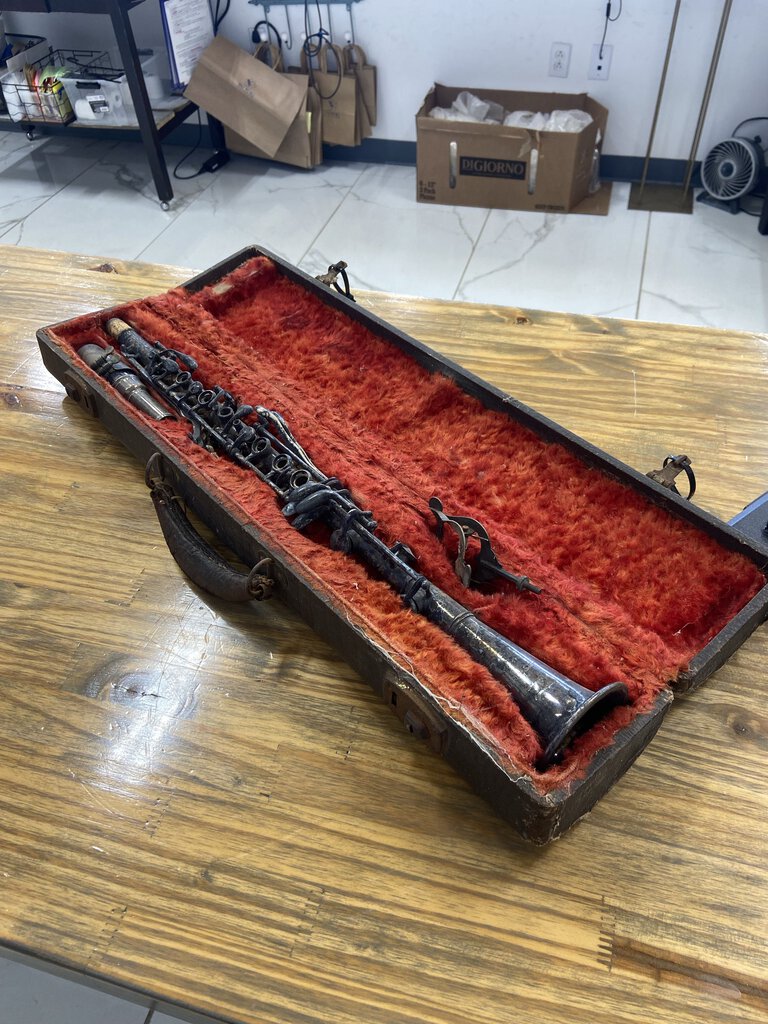 Vintage Three Star Clarinet with Case