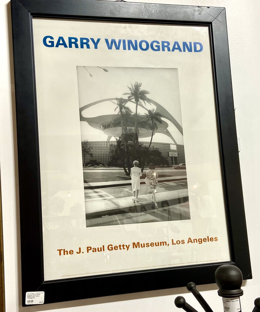 Framed Print MCM Photo LAX Garry Winogrand