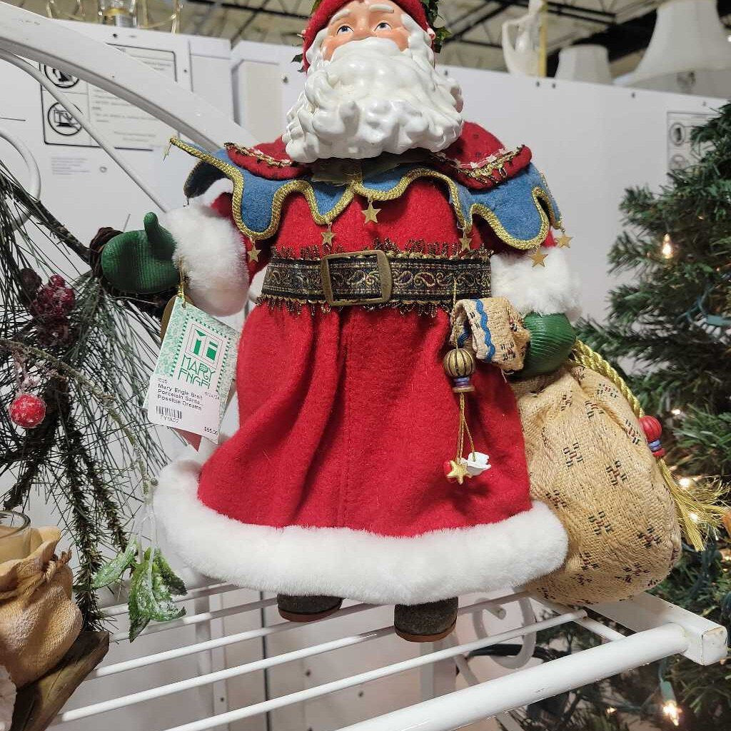 Mary Engle Breit Porcelain Santa... Possible Dreams