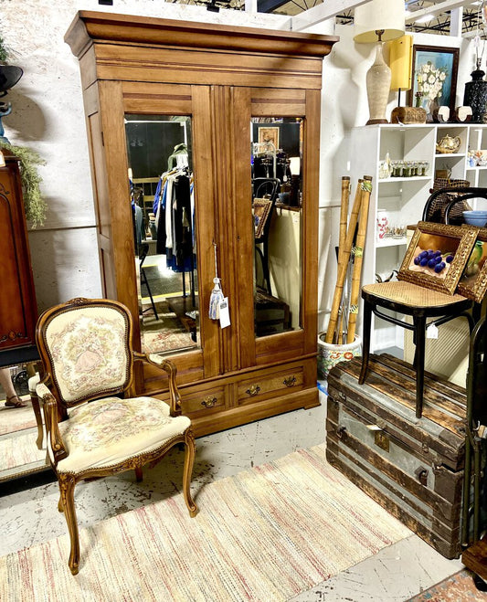 Large Knockdown Wardrobe Armoire