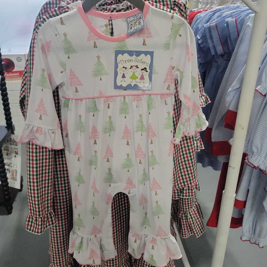 Christmas Tree Romper 6m