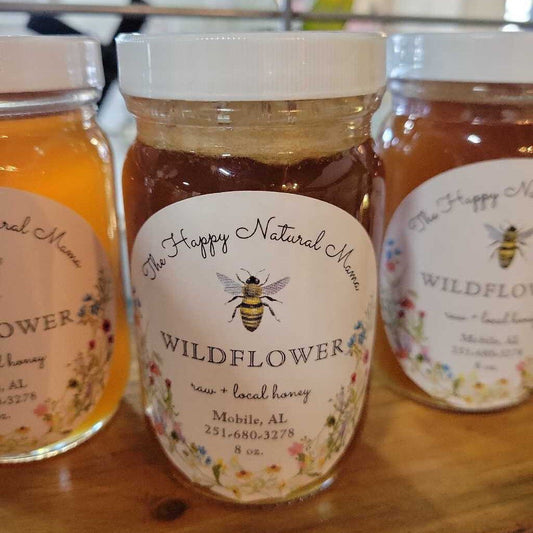 Raw Local Wildflower Honey