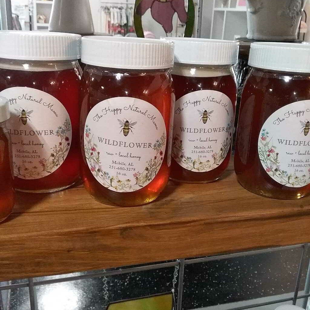 Raw Local Wildflower Honey