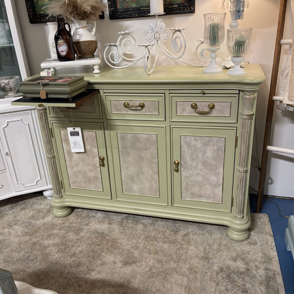 Green/Gold Buffet 51"x19"x37"