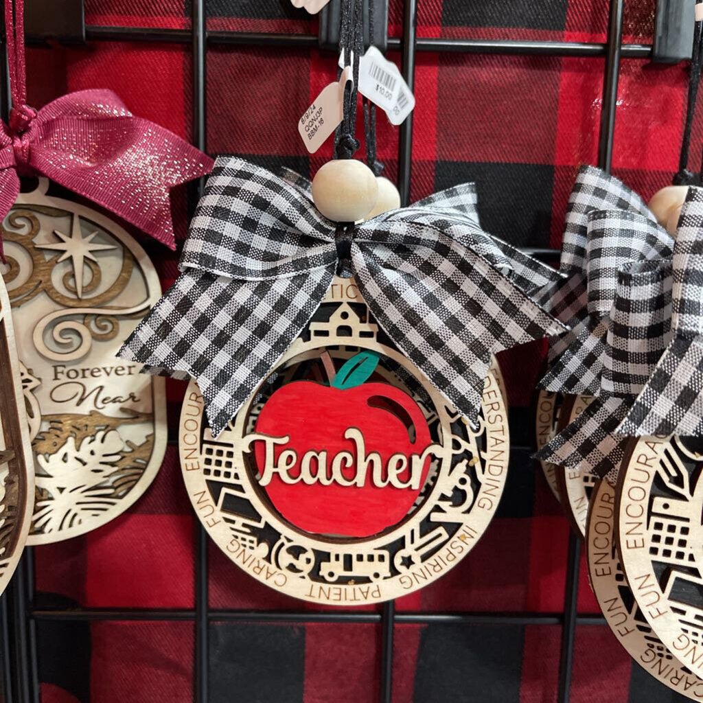 Education Apple Ornaments