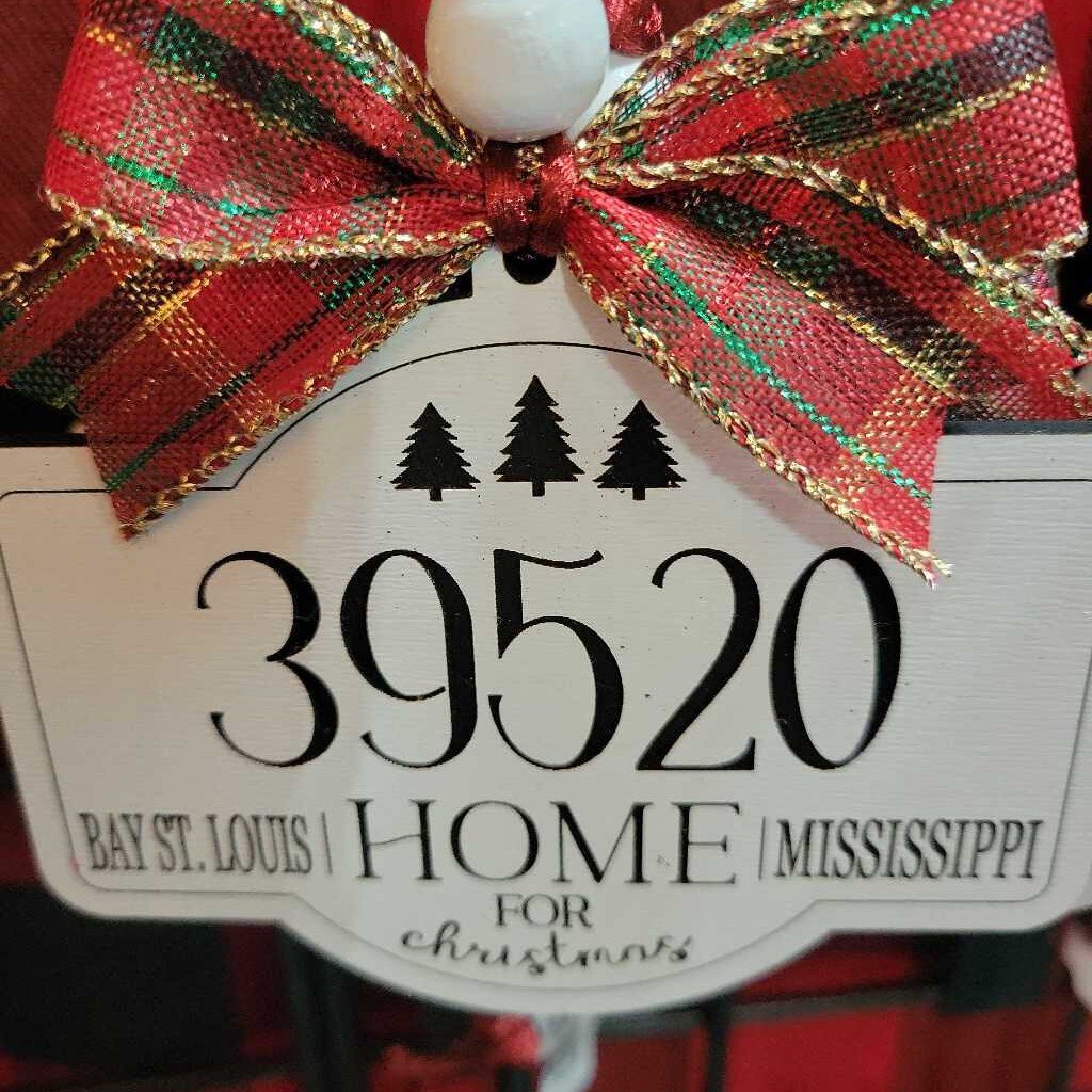 Zip Code Ornament