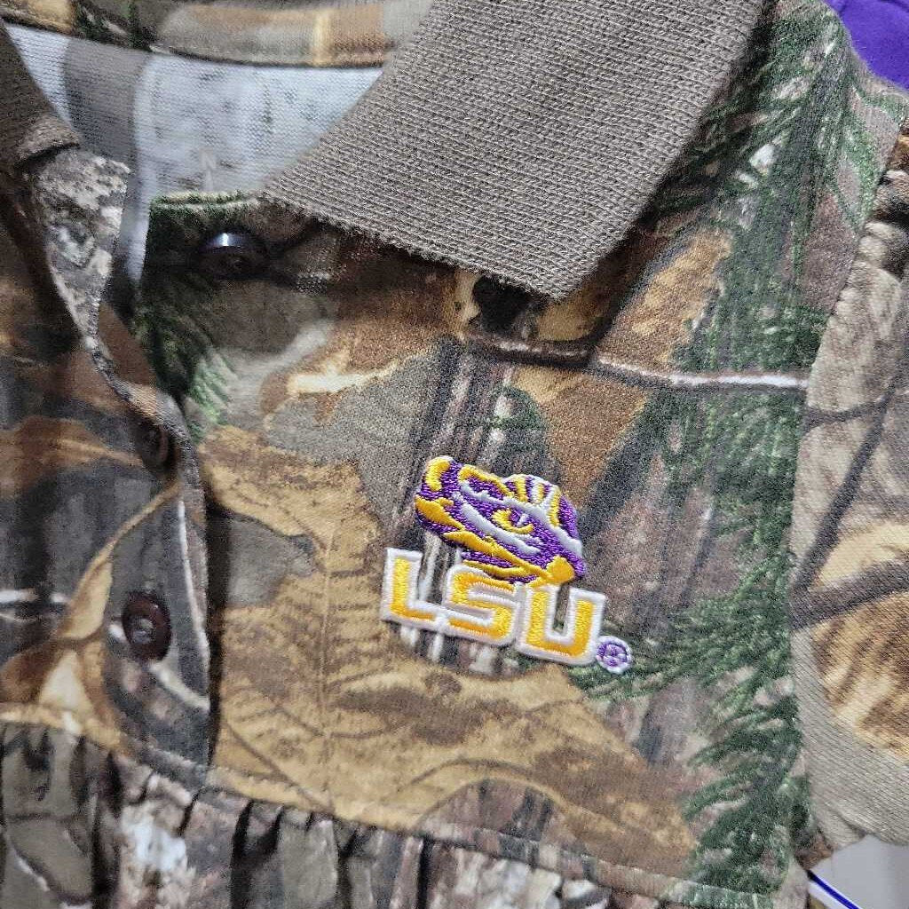 LSU Camo Polo Dress 18M