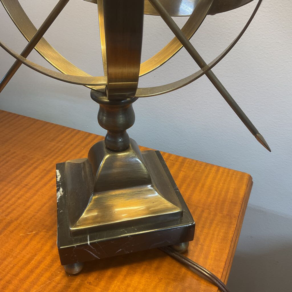 Black and Brass lamp