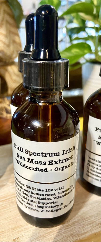 Full Spectrum Irish Sea Moss Extract - wildcrafted +organic