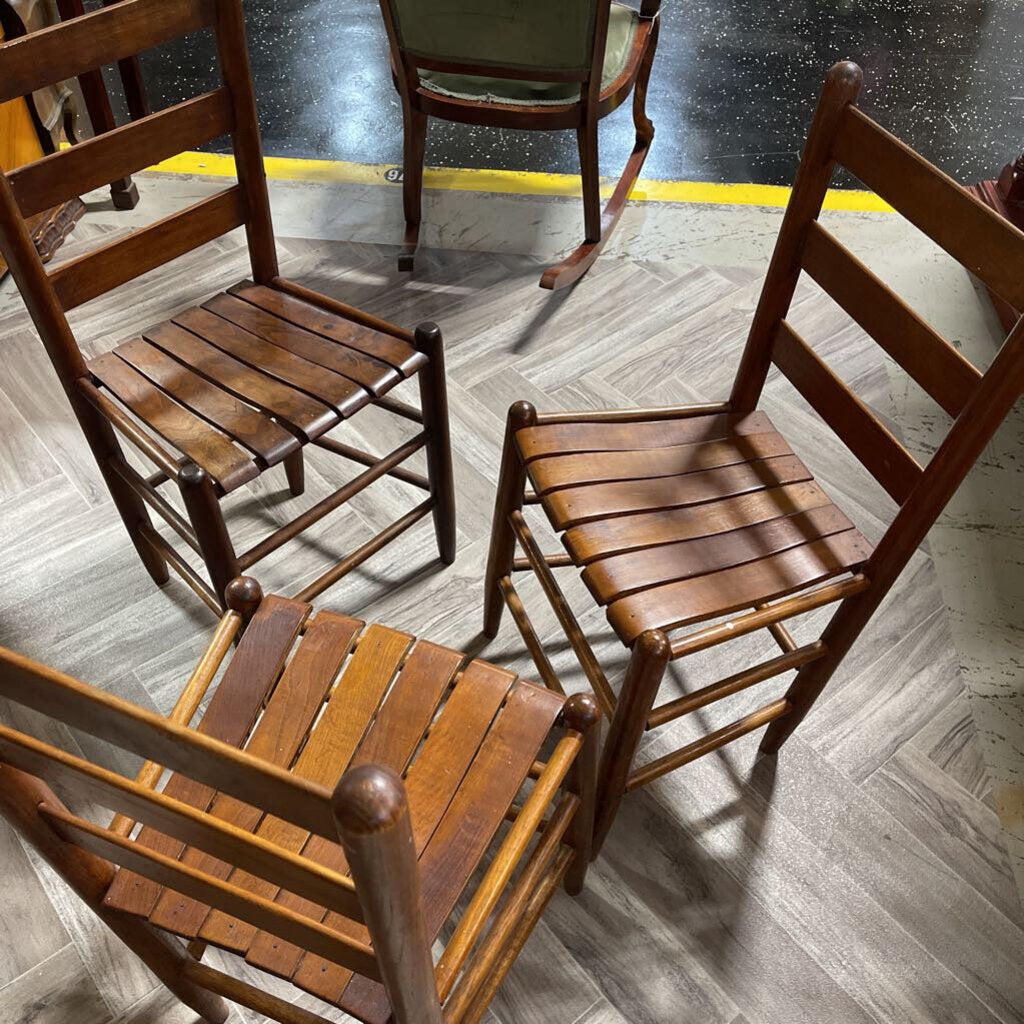 Three Vintage Chairs