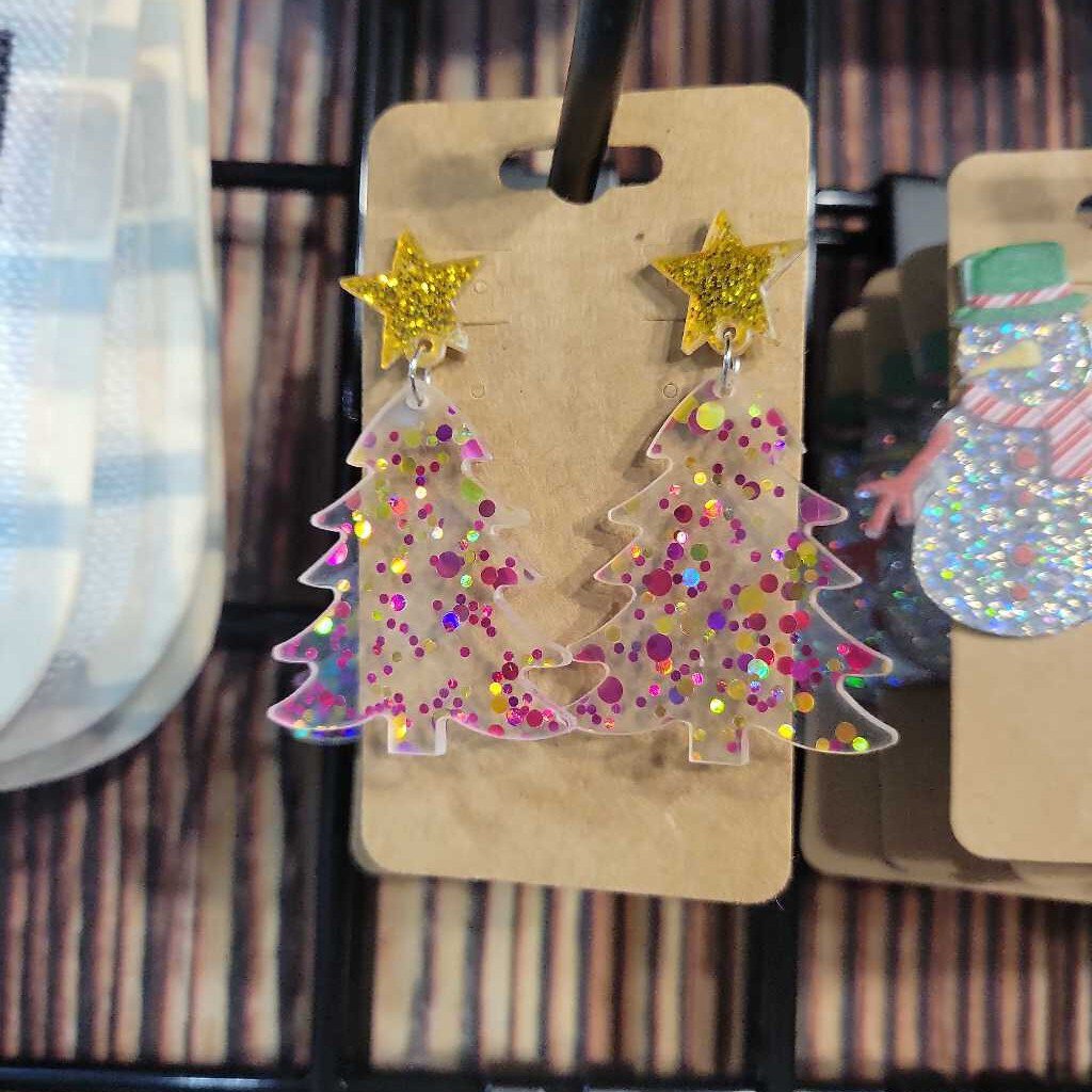 Christmas Tree Earrings