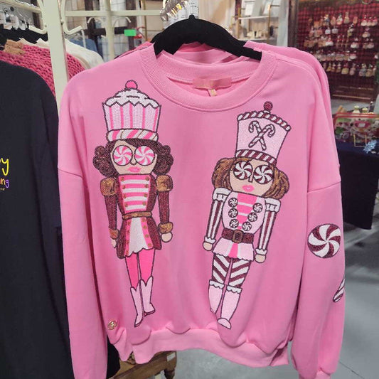 Nutcracker Pink Sweatshirt