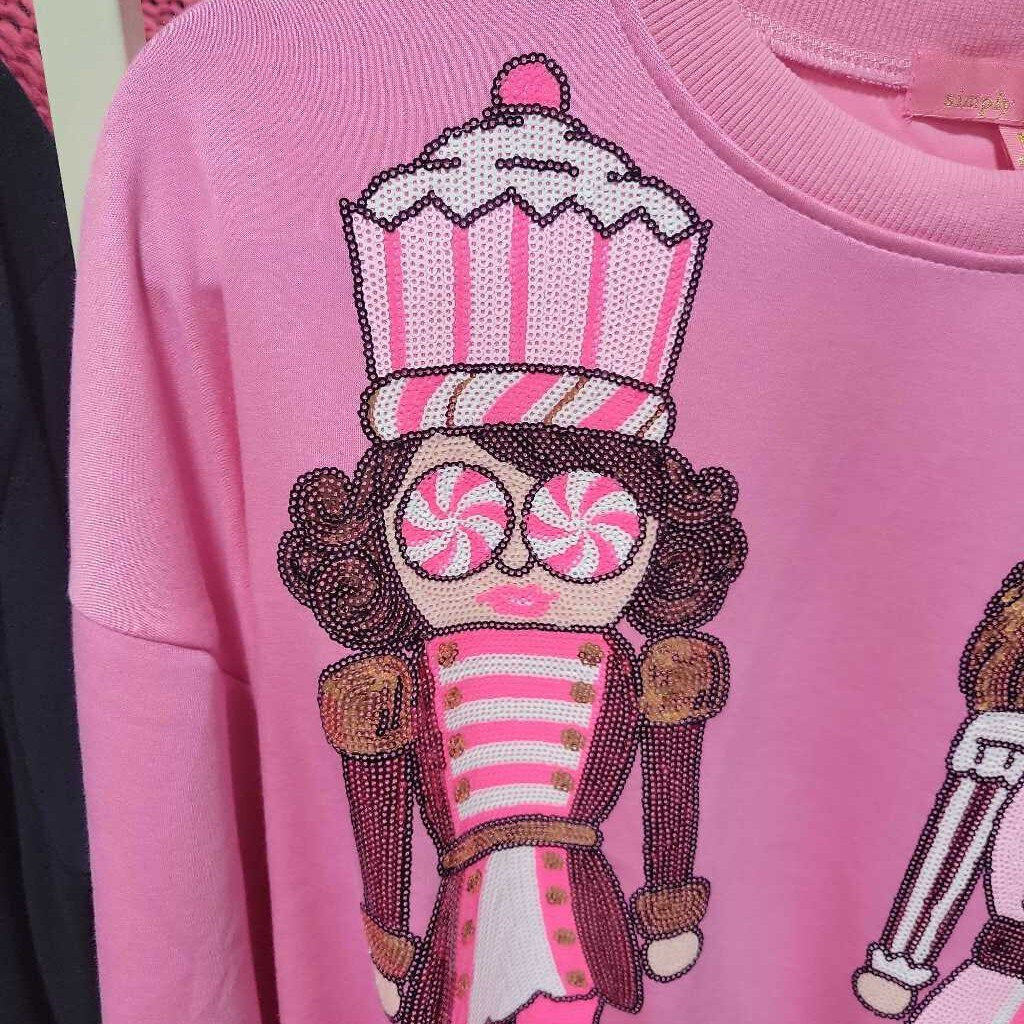 Nutcracker Pink Sweatshirt