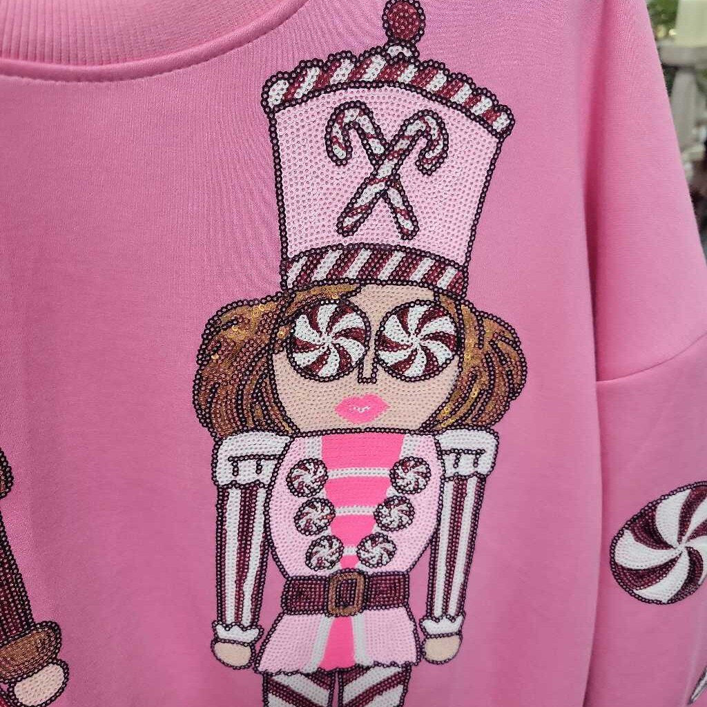 Nutcracker Pink Sweatshirt