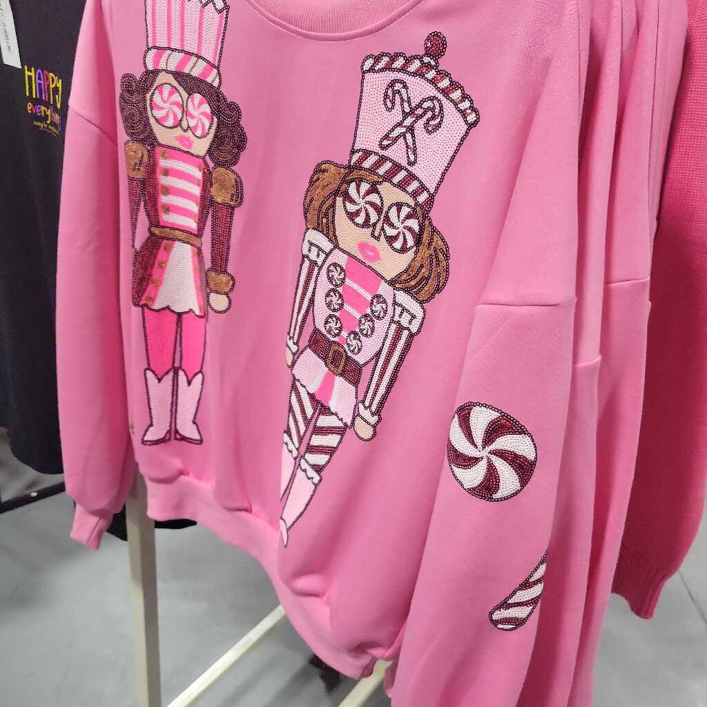 Nutcracker Pink Sweatshirt