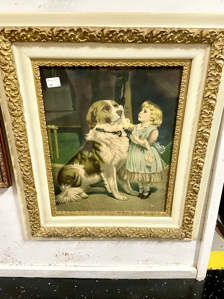 1940s Framed Picture