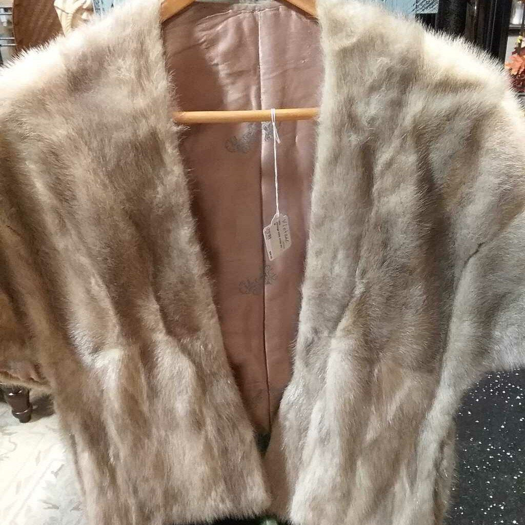 Vintage mink stole as is