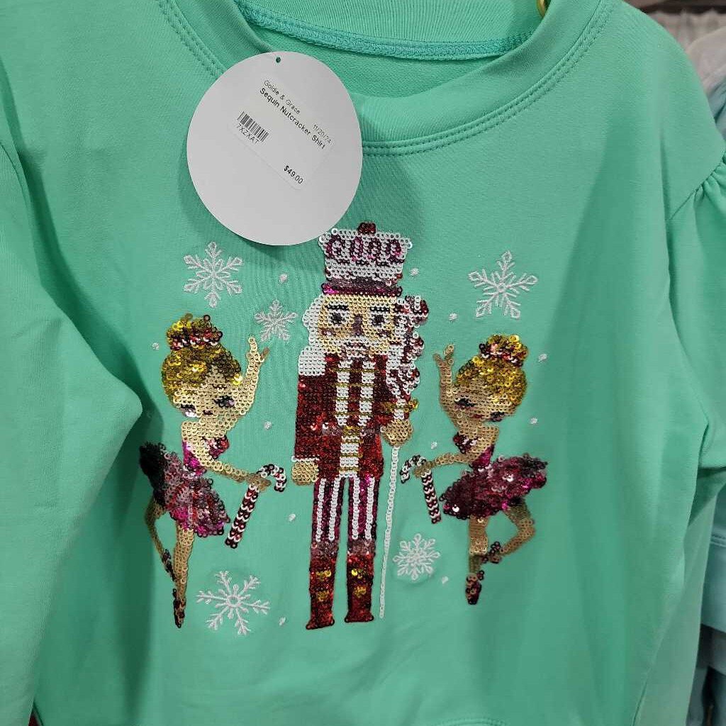 Sequin Nutcracker Shirt