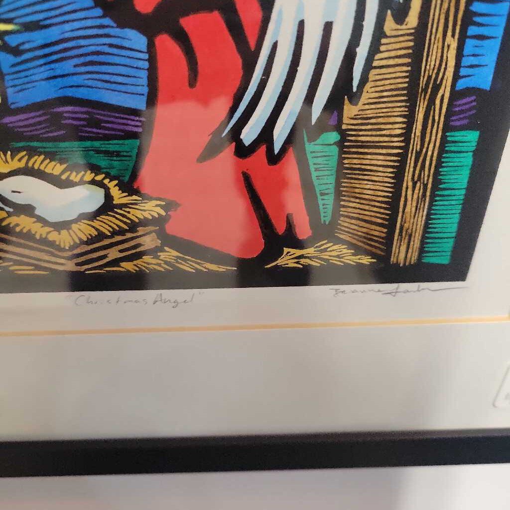 "Christmas Angel" Signed & Numbered Print