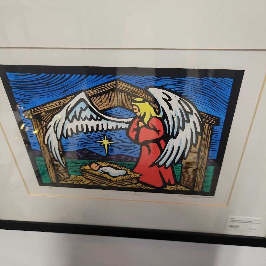 "Christmas Angel" Signed & Numbered Print