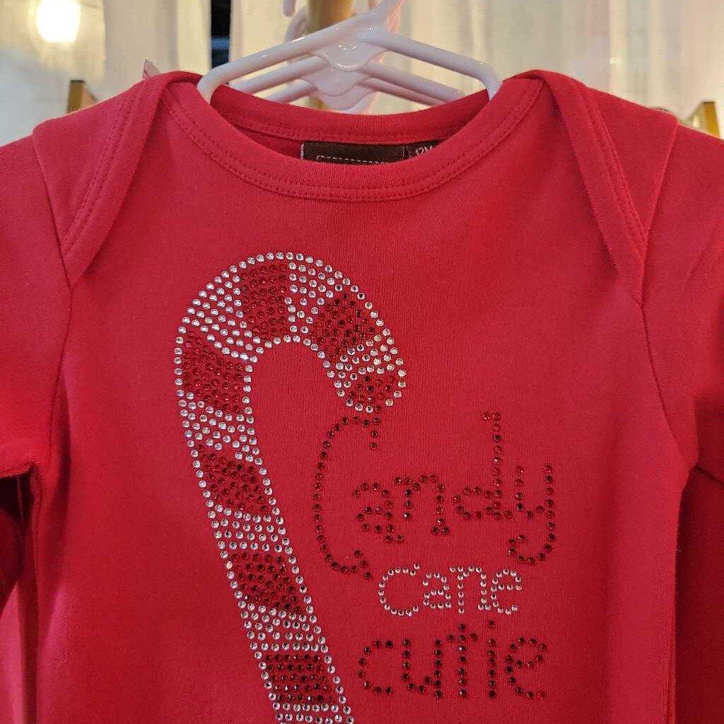 Candy Cane Cutie Onesie