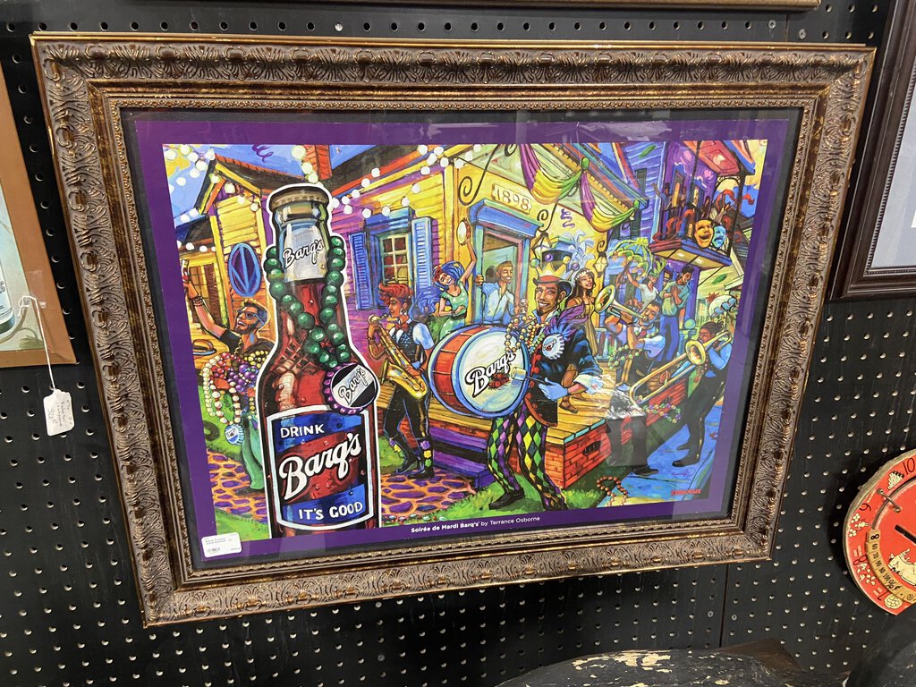 Barqs Framed Advertisement ly