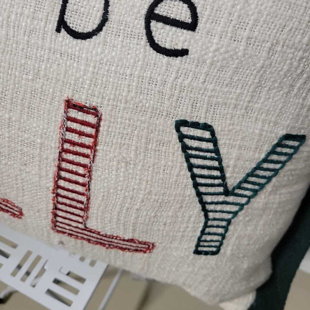 Pillow "Let's be Jolly"