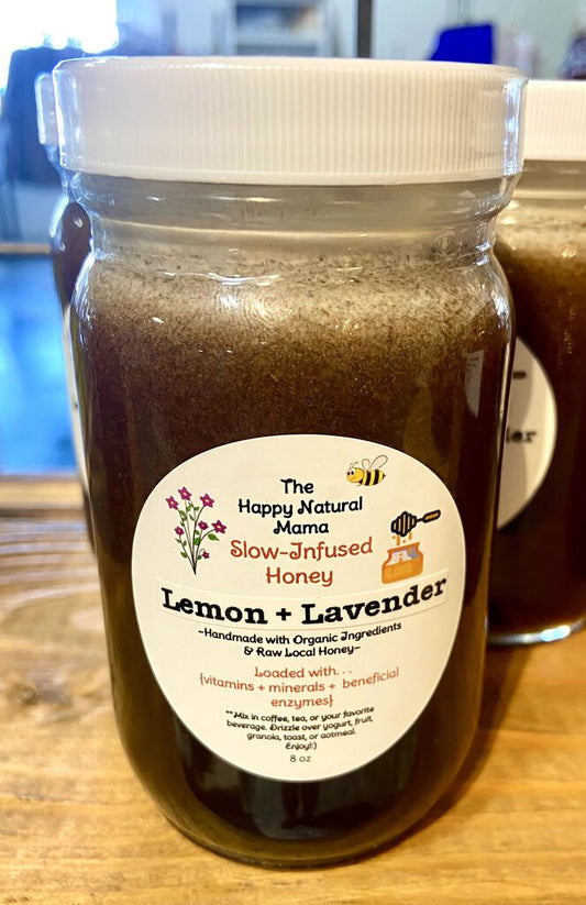 Lemon + Lavender Whipped Honey / Organic