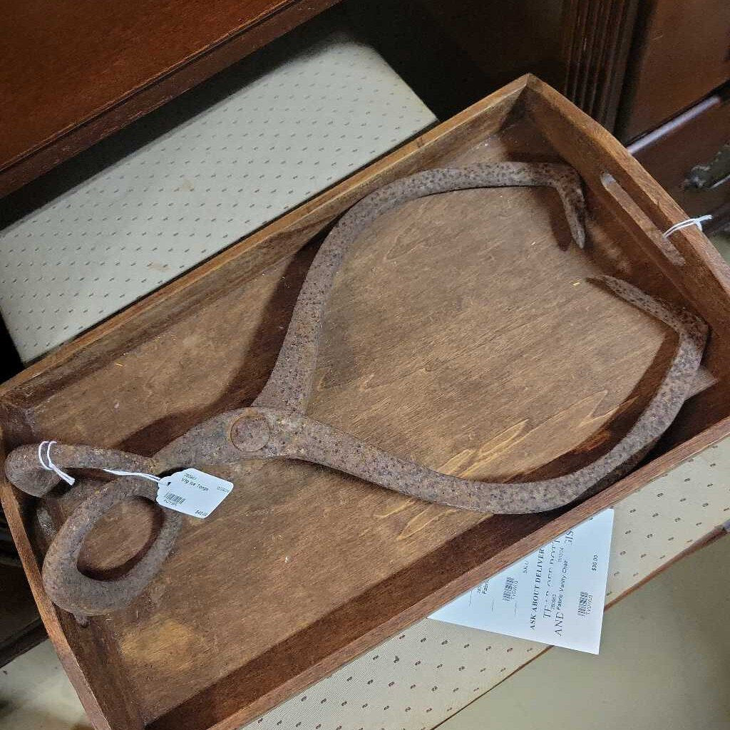 Vtg Ice Tongs