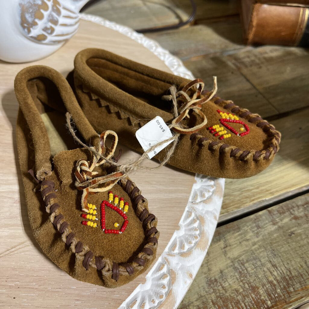 Vintage children's moccasins