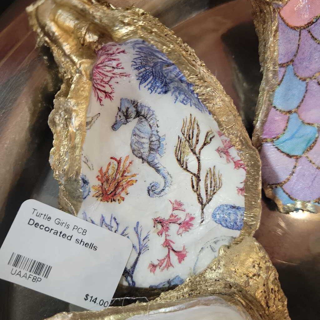 Decorated shells
