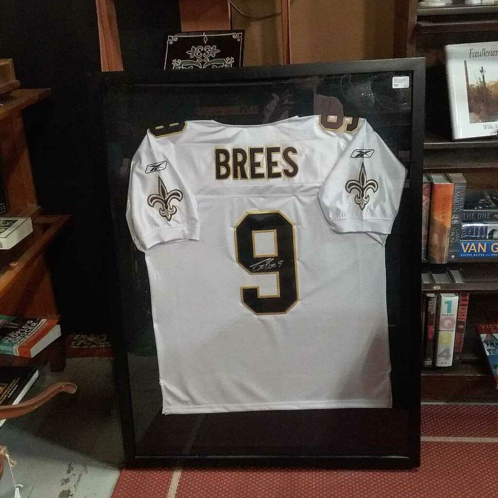 Replica Drew Brees Saints Super Bowl Jersey SIGNED