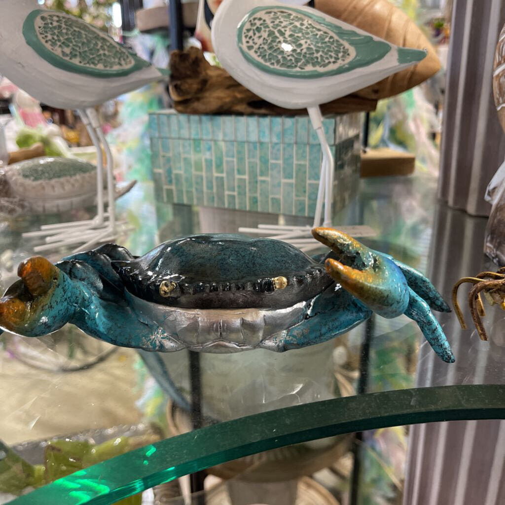 Blue Crab trinket box