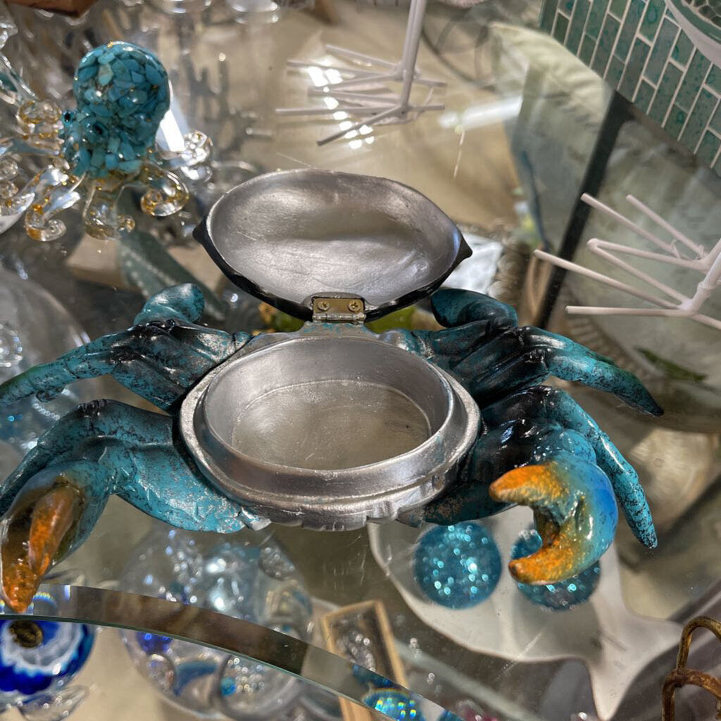 Blue Crab trinket box