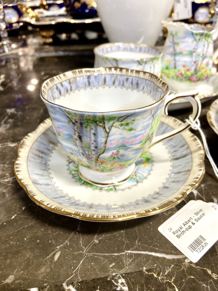 Royal Albert - Silver Birch-cup & Saucer