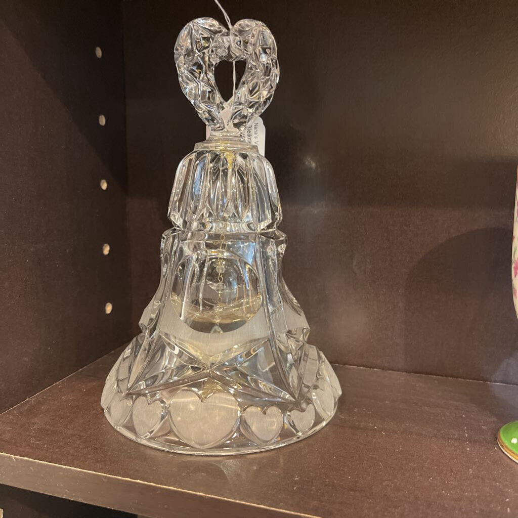 Bleikristall Heart Crystal Bell - Germany