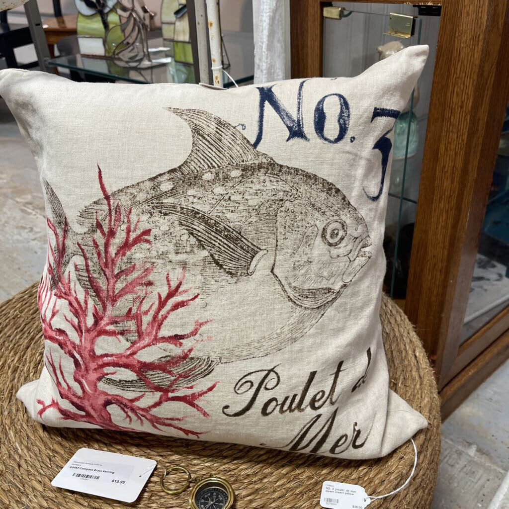 NO. 3 poulet de mer down insert pillow
