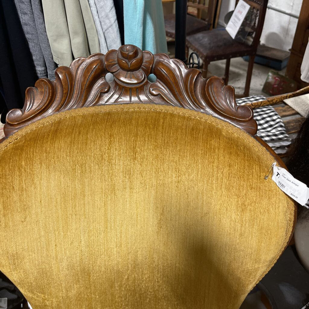 Chair Gold Antique
