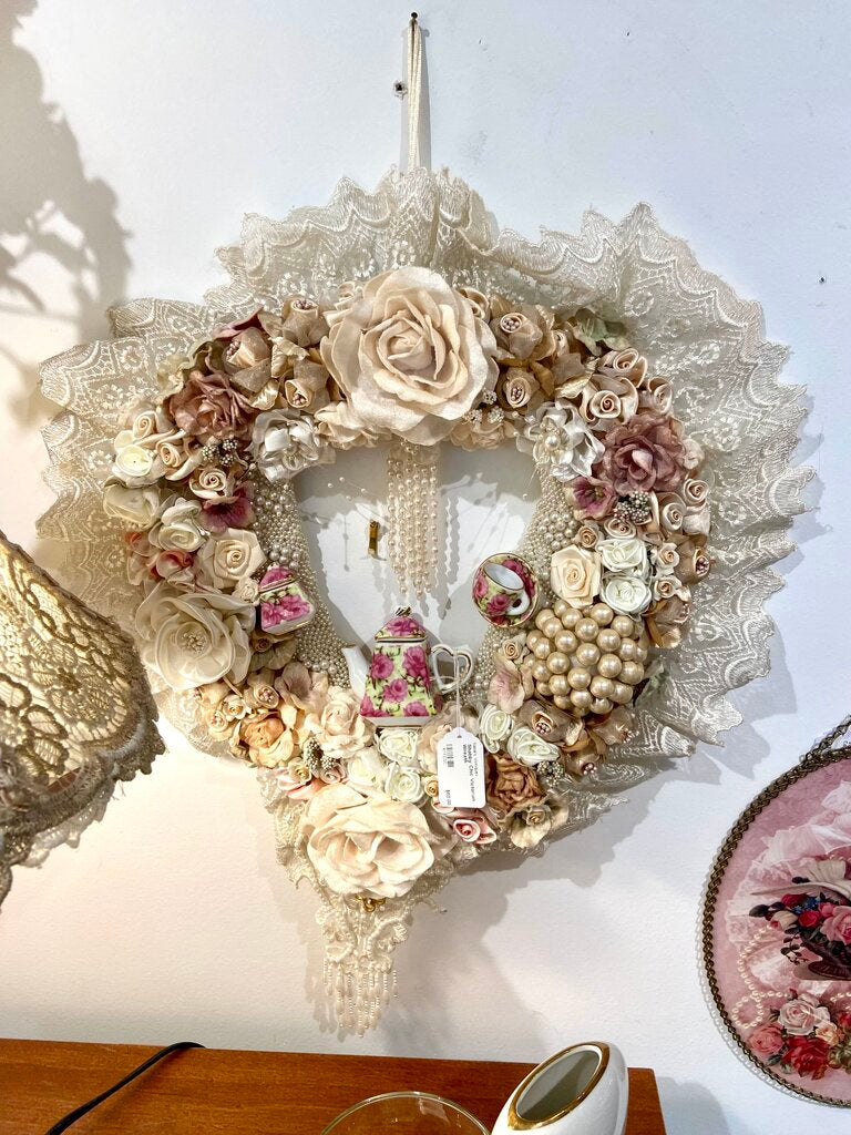 Shabby Chic Victorian Wreath