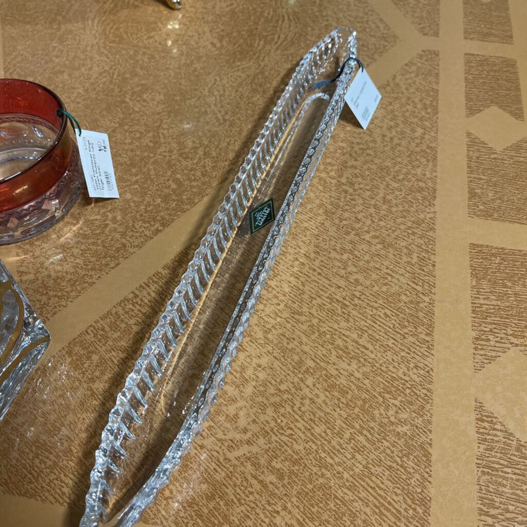 Shannon crystal olive dish