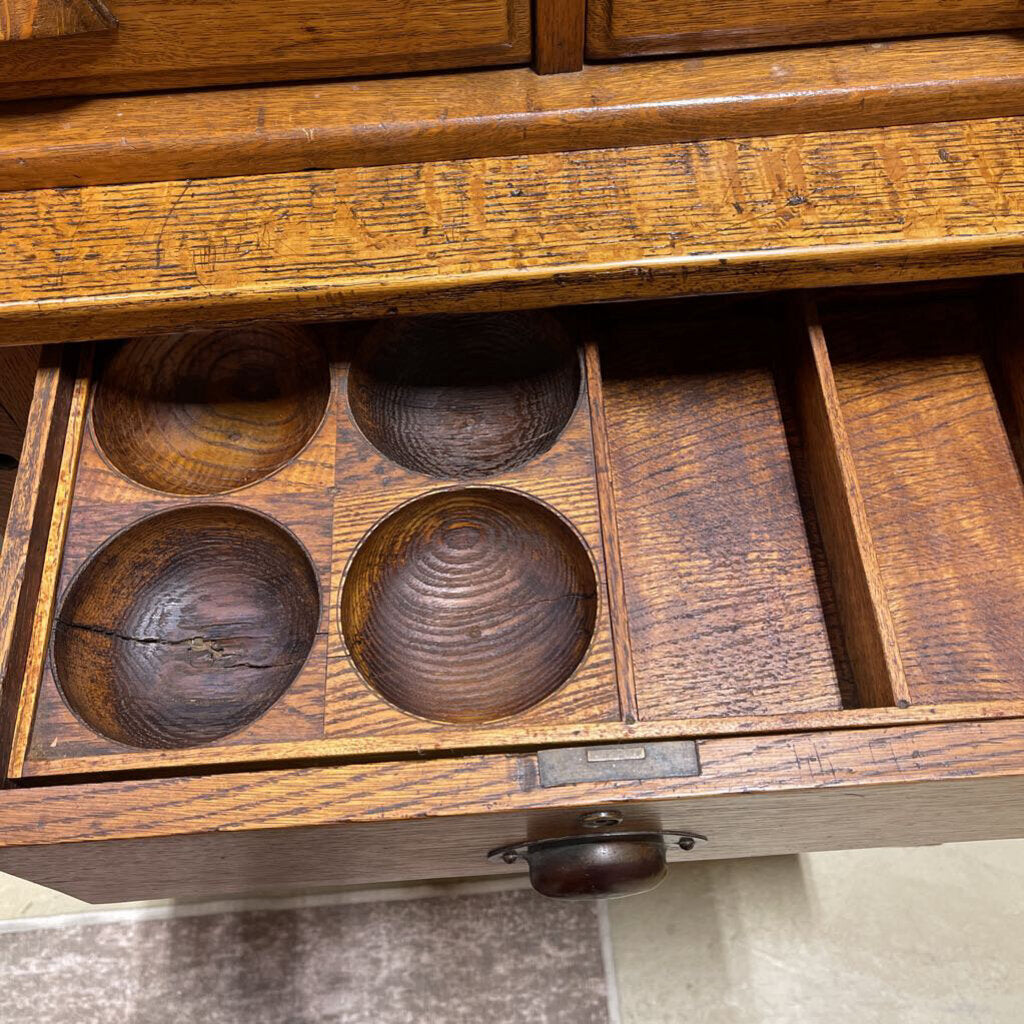 1800's McCaskey cash register with accessories