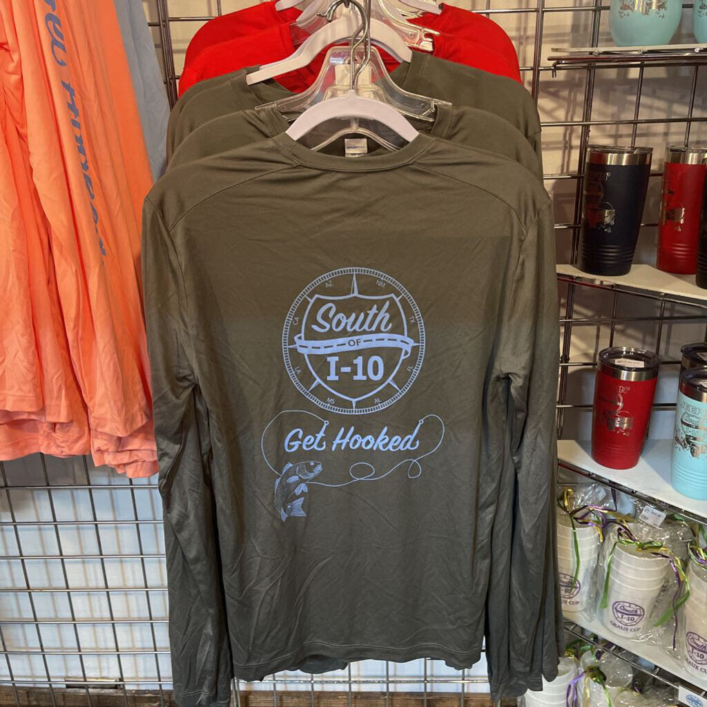 Fishing Shirt PEWTER S