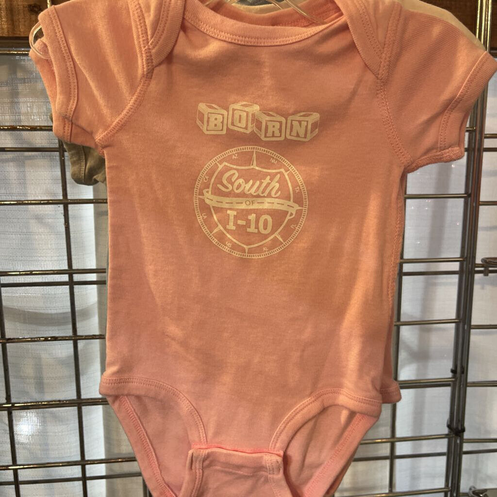 BABY ONESIE PINK 12MO