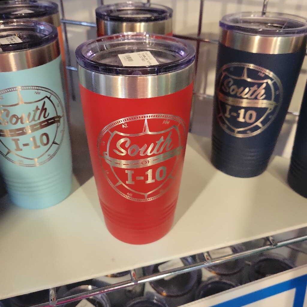TUMBLER SOI10 LOGO 20 OZ RED