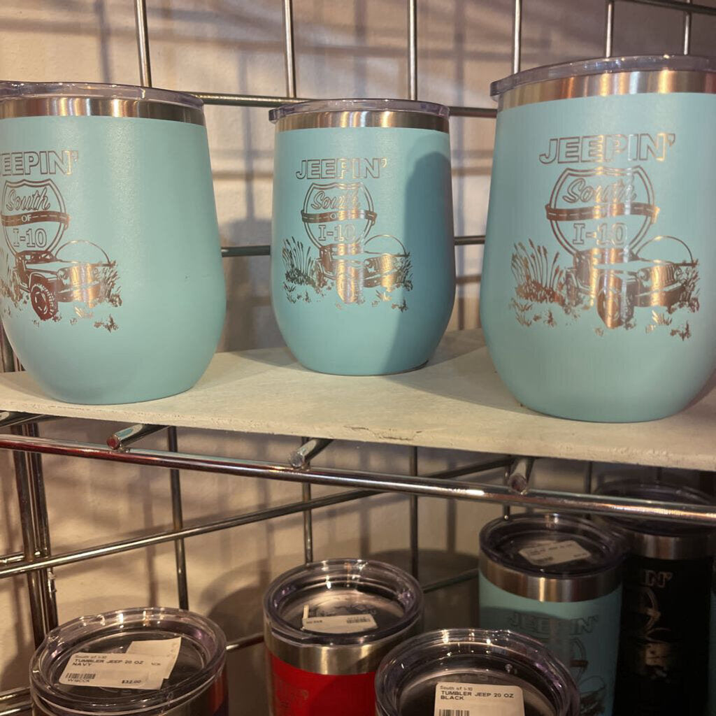 WINE JEEP 12 OZ AQUA