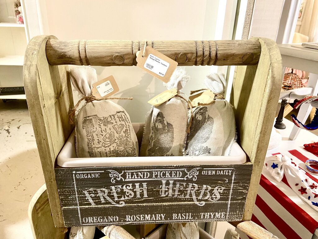 Wood Planter Toolbox