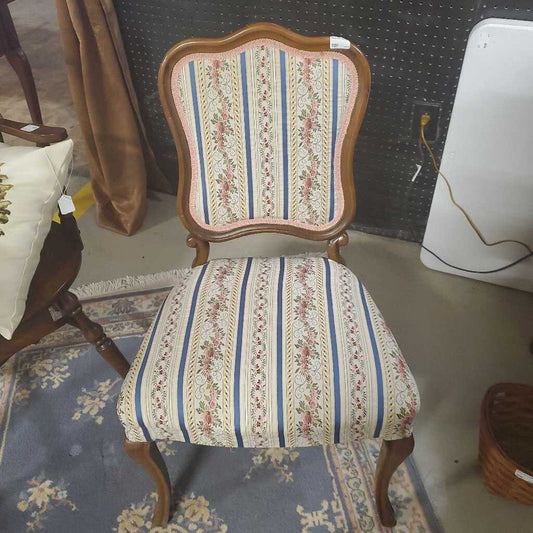 French Style Silk Chair