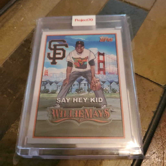 #214 Topps Project 2020 #255 Mays