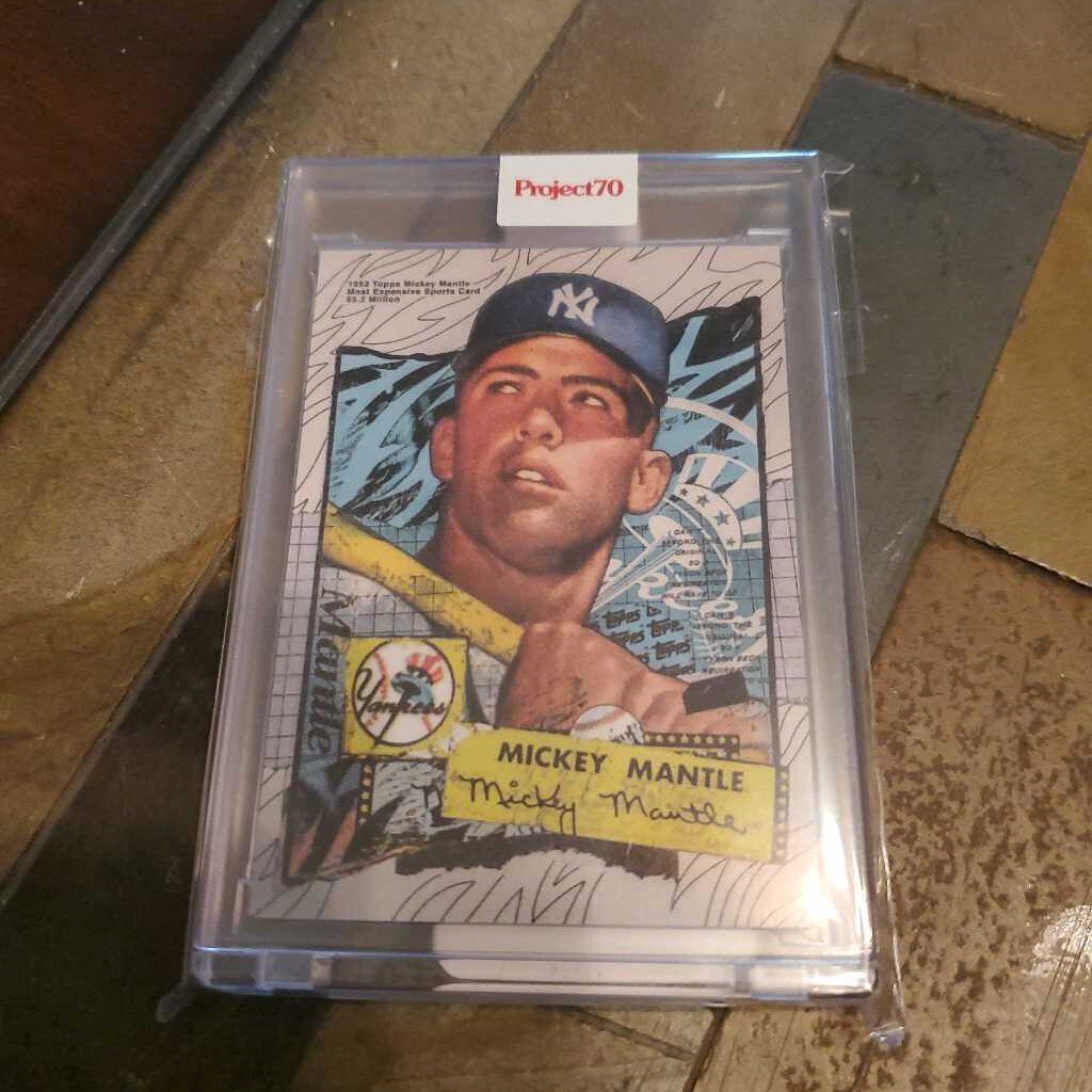 #214 Topps Project 2020 #121 Mantle